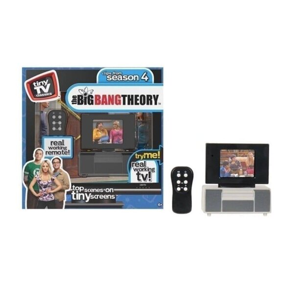 Tiny TV Classics Big Bang Theory Season 4 Sealed New BBT! - Picture 1 of 6